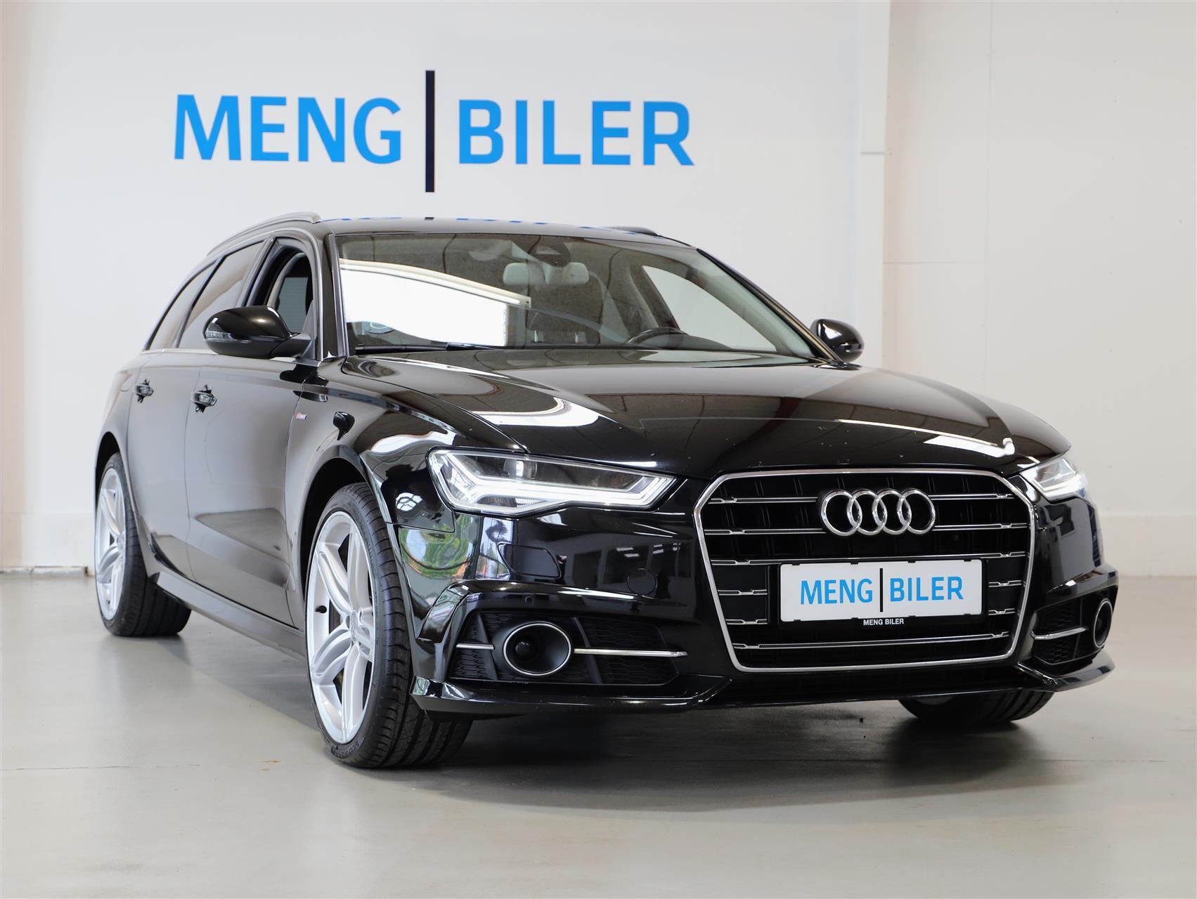 Sort Audi A6 fra 2017