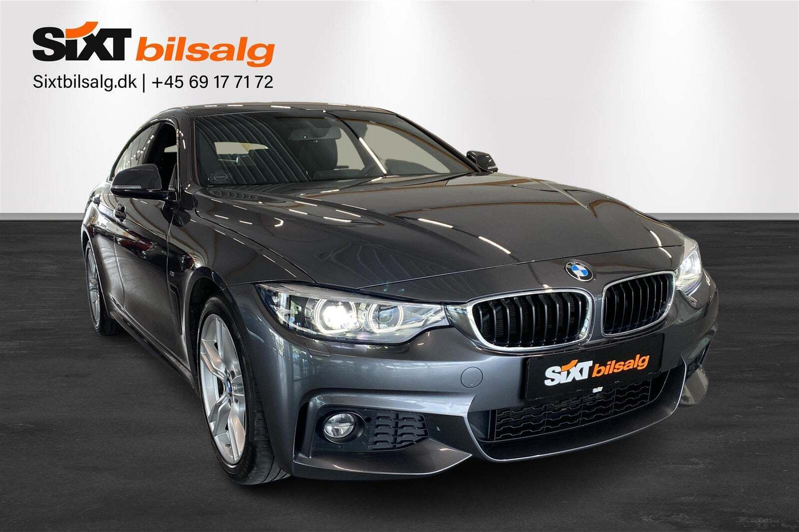 Grå BMW 420i fra 2019