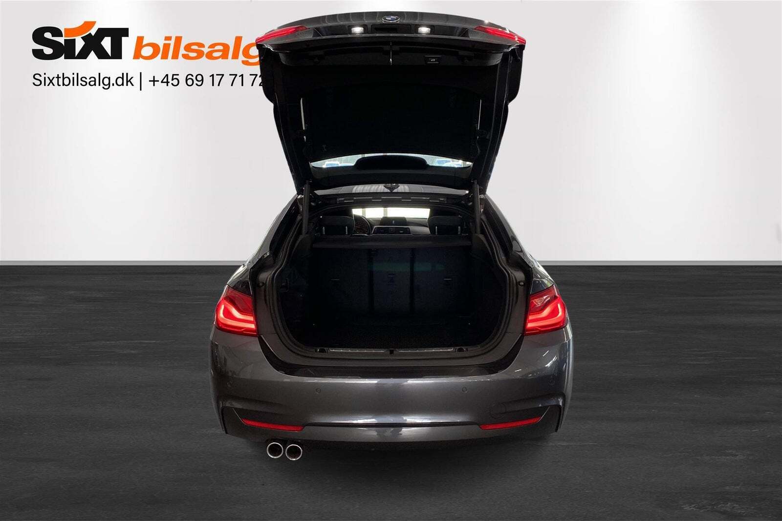 Grå BMW 420i fra 2019