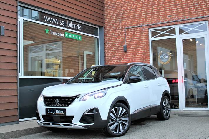 Hvid Peugeot 3008 fra 2020