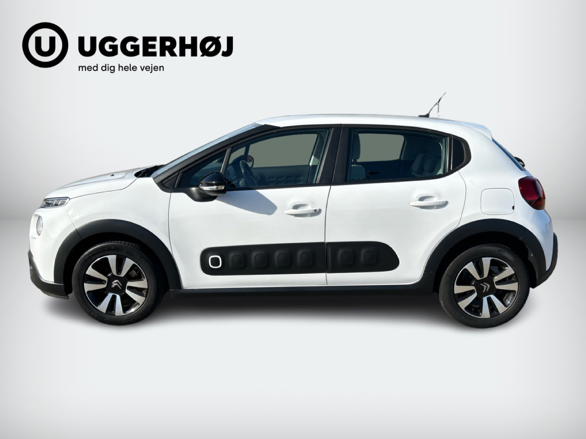 Hvid Citroën C3 fra 2017