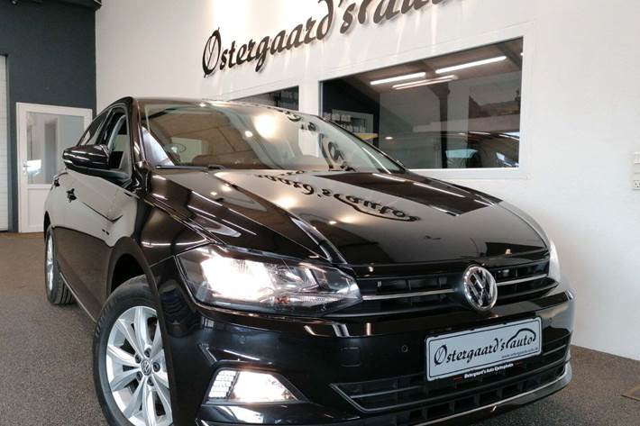 Sort VW Polo fra 2020