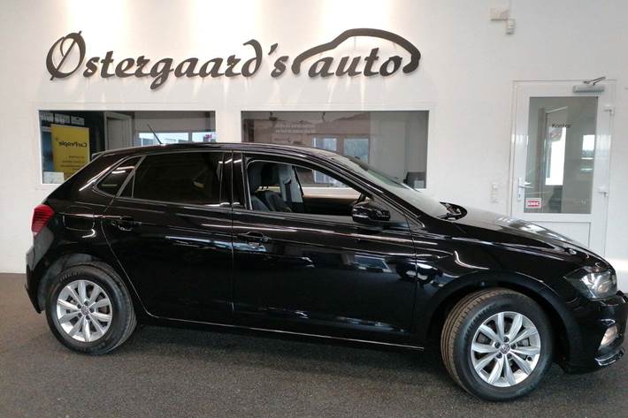 Sort VW Polo fra 2020