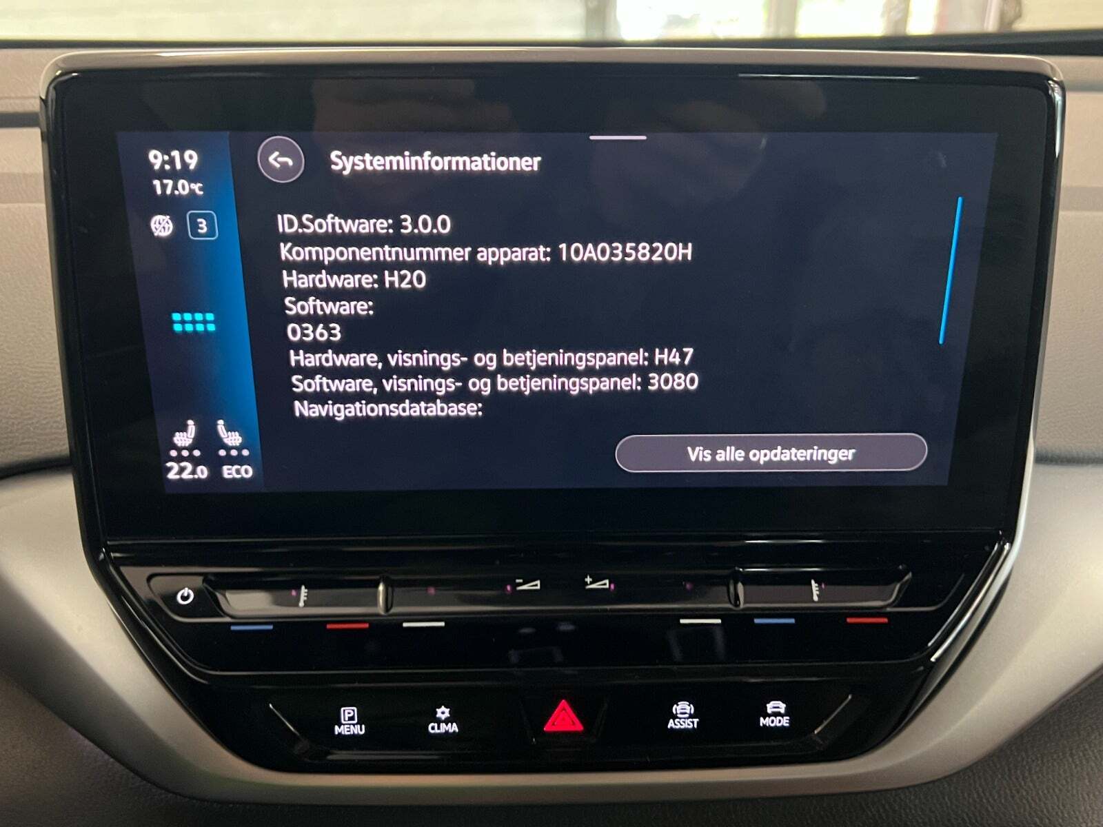 Grå VW ID.4 fra 2022