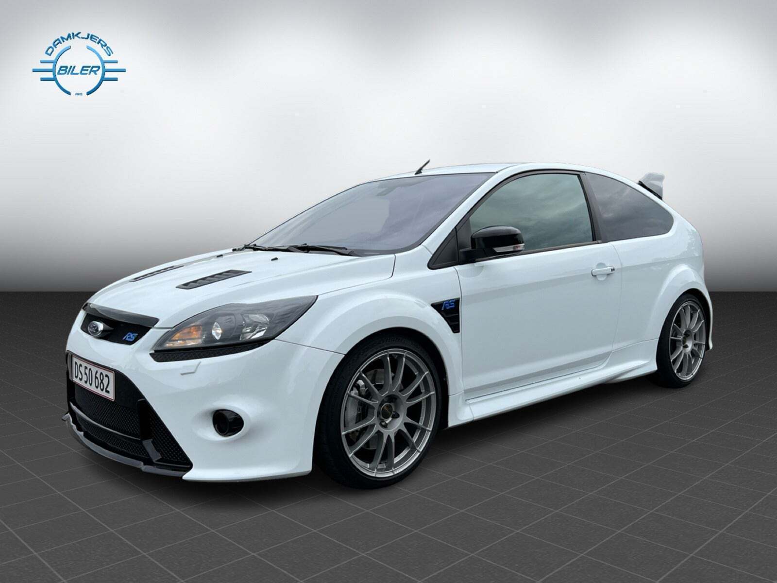 Hvid Ford Focus fra 2010