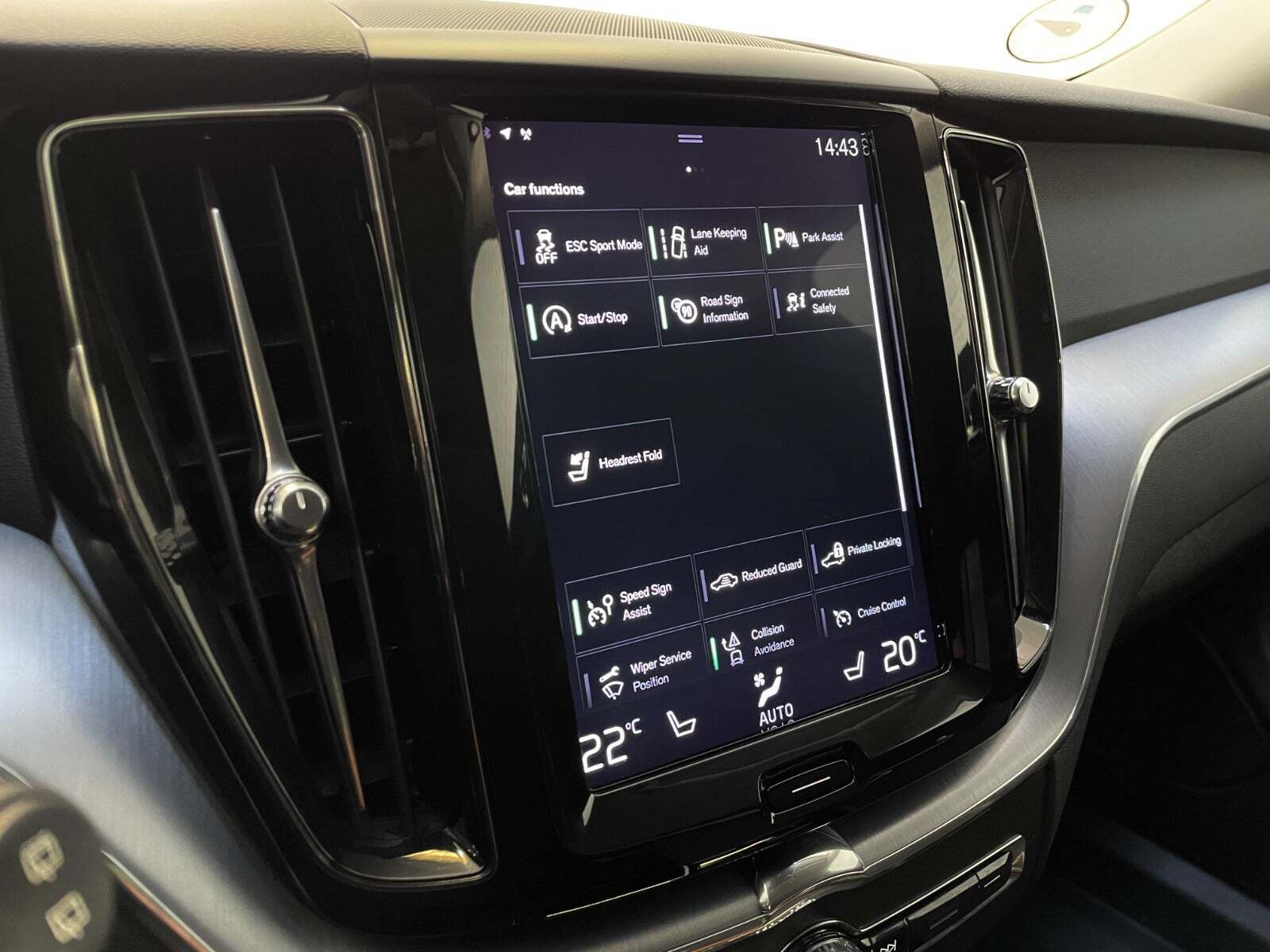 Hvid Volvo XC60 fra 2020