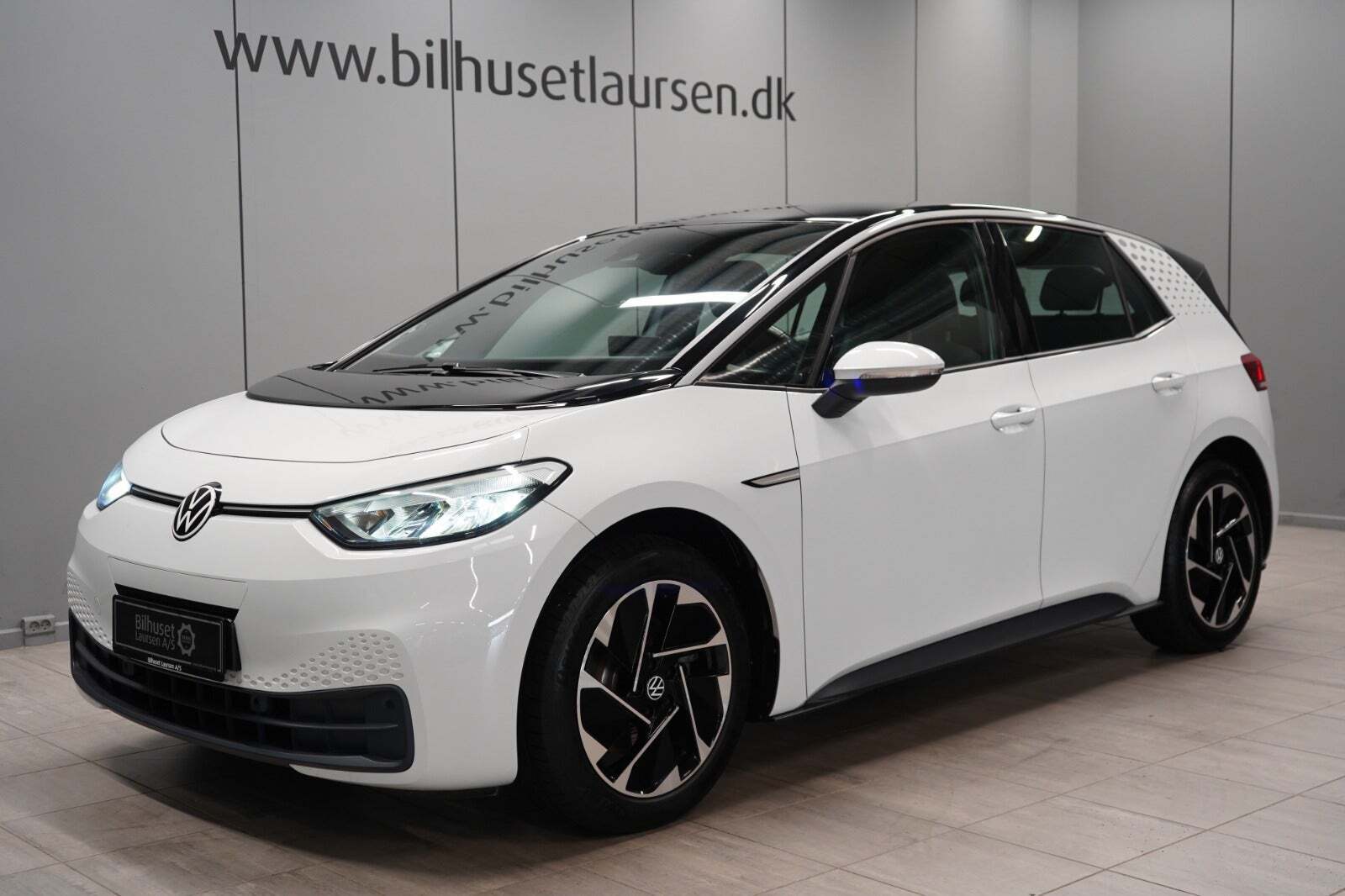 Hvid VW ID.3 fra 2021