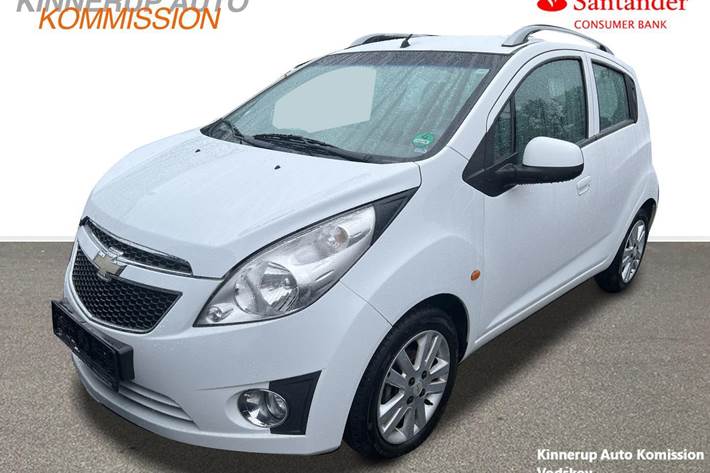 Hvid Chevrolet Spark fra 2010