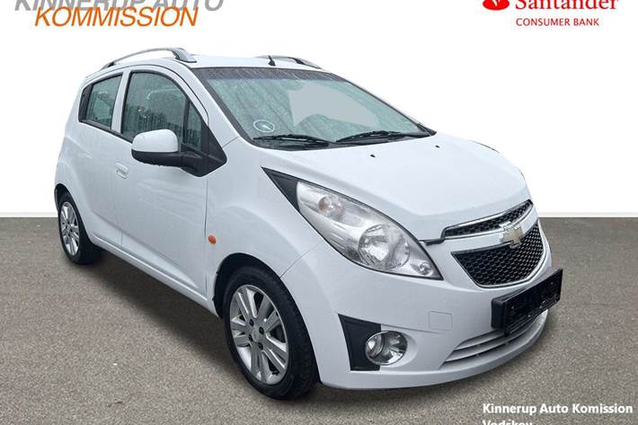 Hvid Chevrolet Spark fra 2010