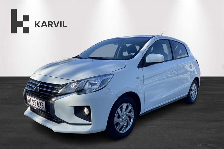 Hvid Mitsubishi Space Star fra 2023