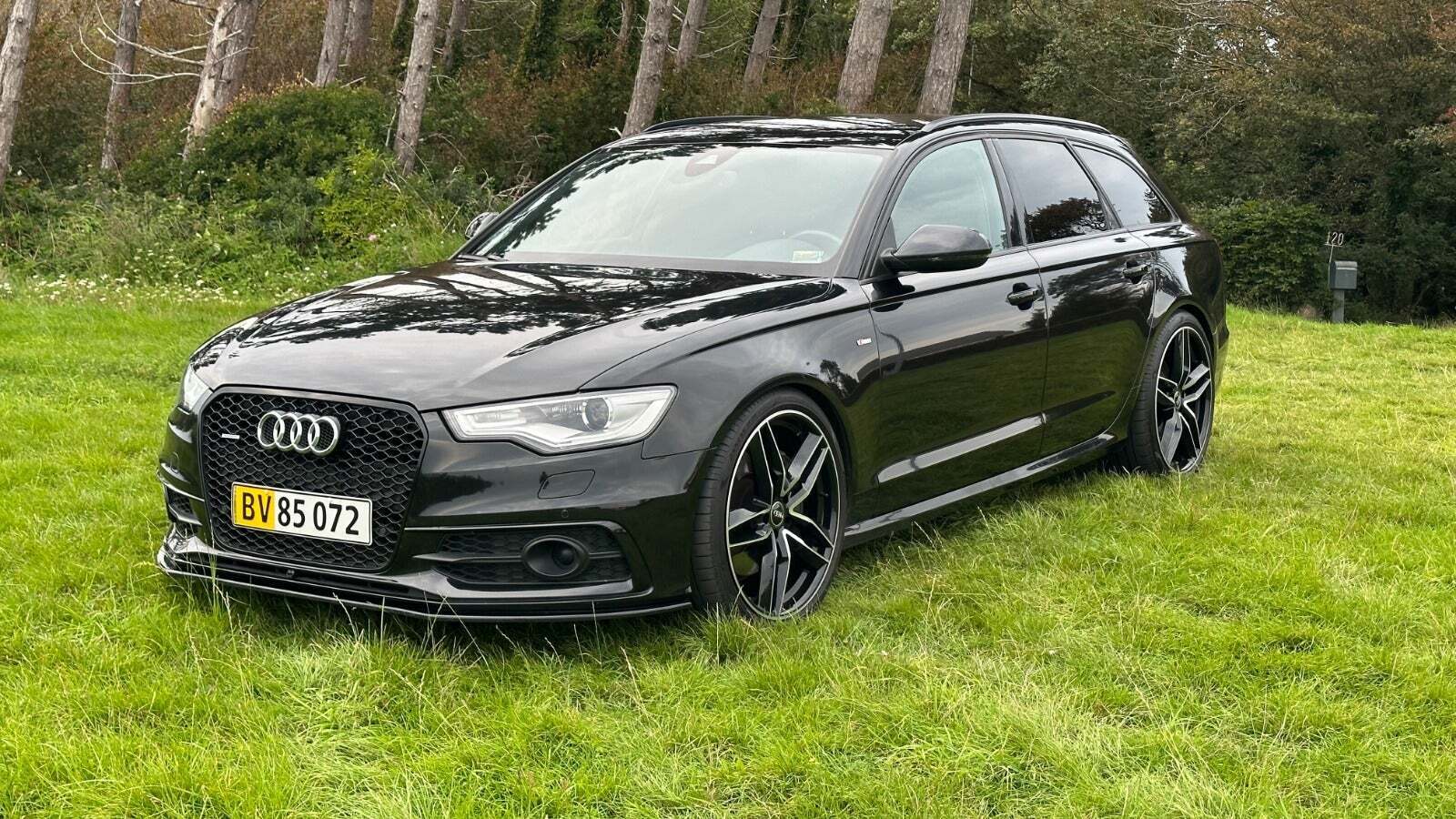 Sort Audi A6 fra 2013