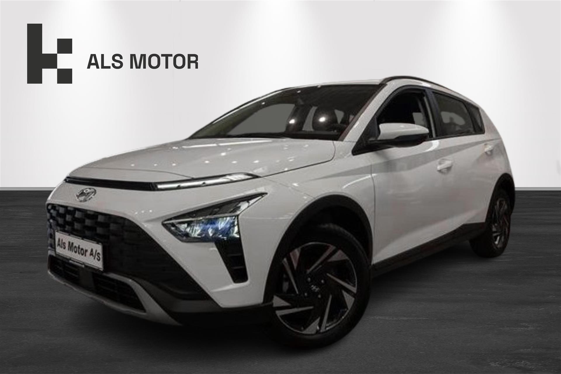 Hvid Hyundai Bayon fra 2023
