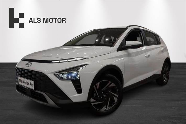 Hvid Hyundai Bayon fra 2023