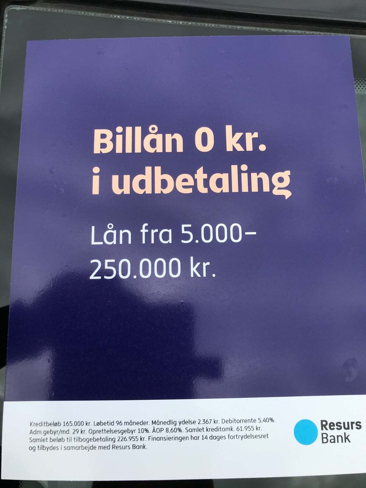 Grå Fiat 500L fra 2013