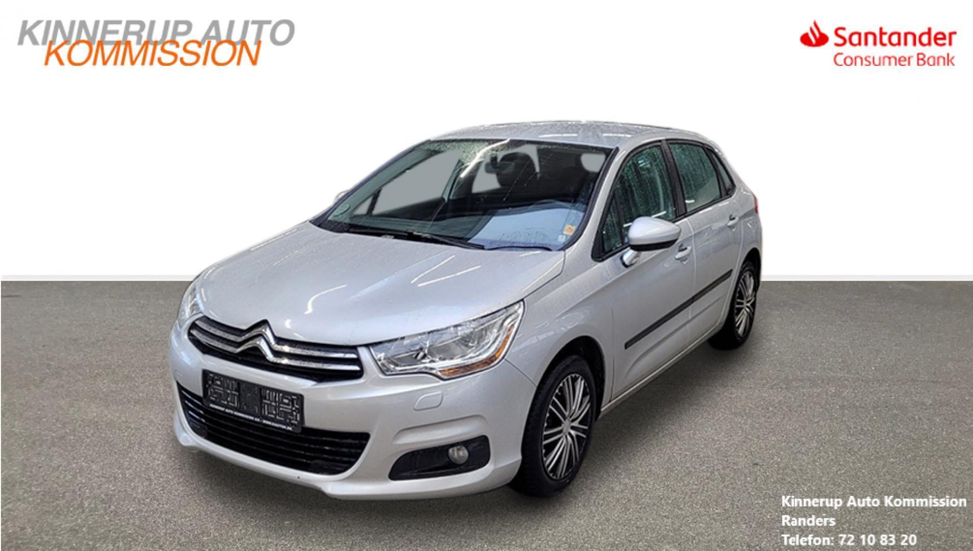 Grå Citroën C4 fra 2012