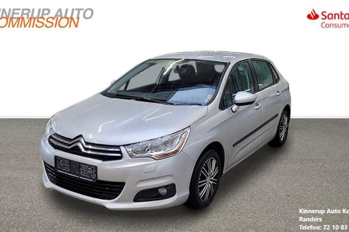 Grå Citroën C4 fra 2012