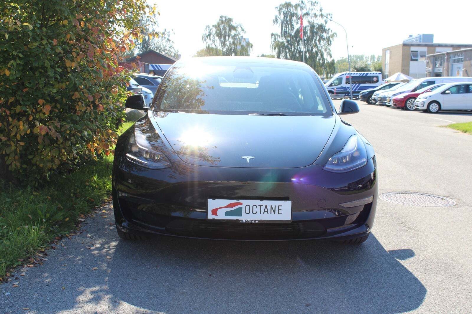 Sort Tesla Model 3 fra 2023