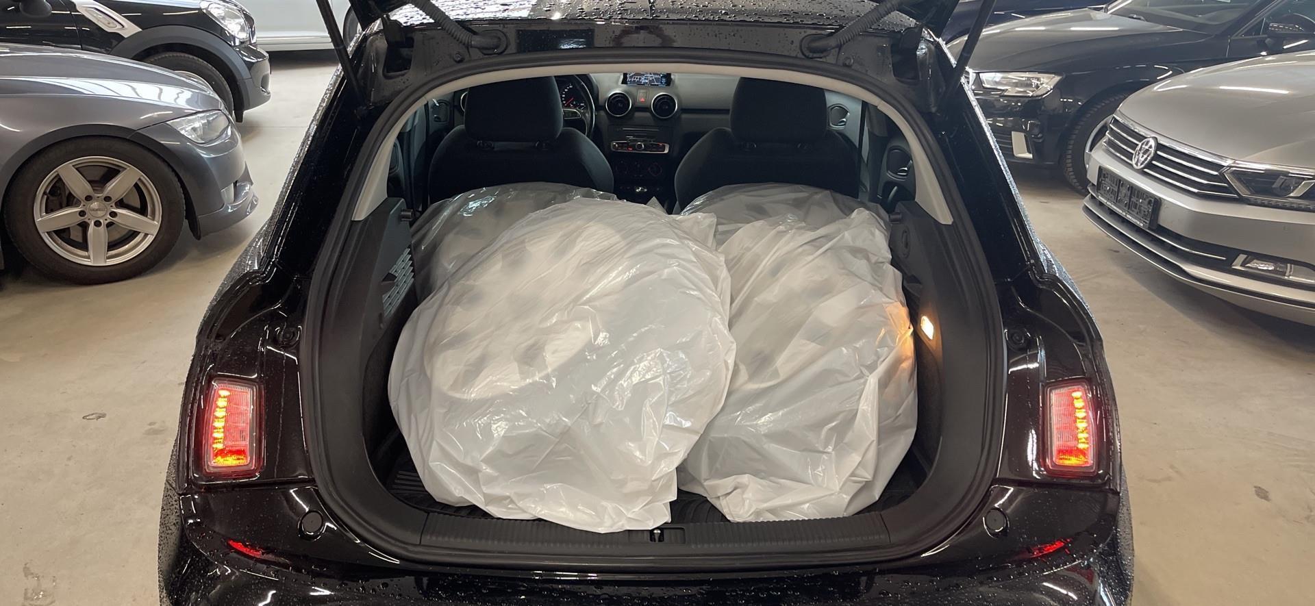 Sort Audi A1 fra 2017