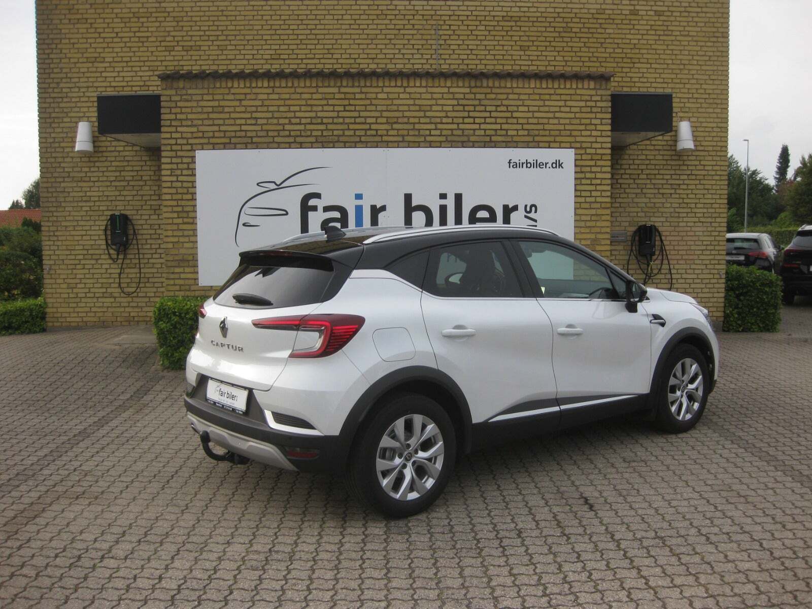 Hvid Renault Captur fra 2020