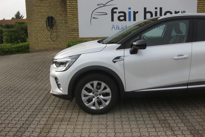 Hvid Renault Captur fra 2020