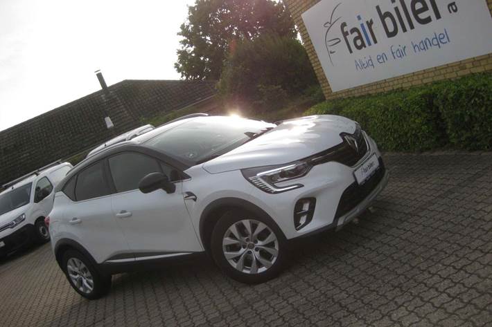 Hvid Renault Captur fra 2020