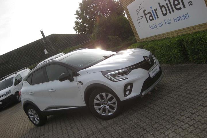 Hvid Renault Captur fra 2020