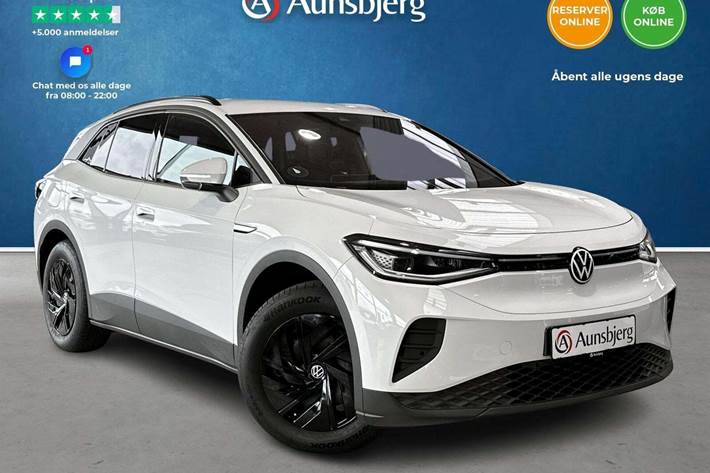 Hvid VW ID.4 fra 2021