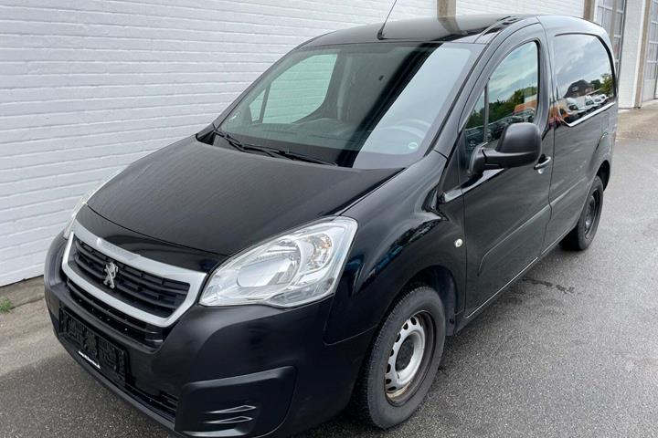 Sort Peugeot Partner fra 2018