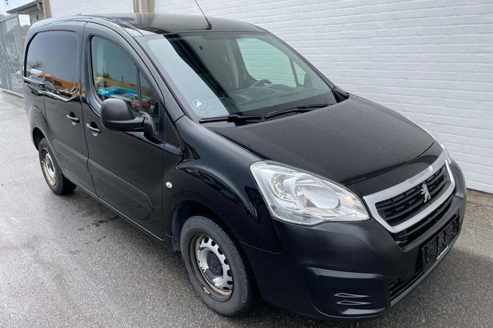 Sort Peugeot Partner fra 2018
