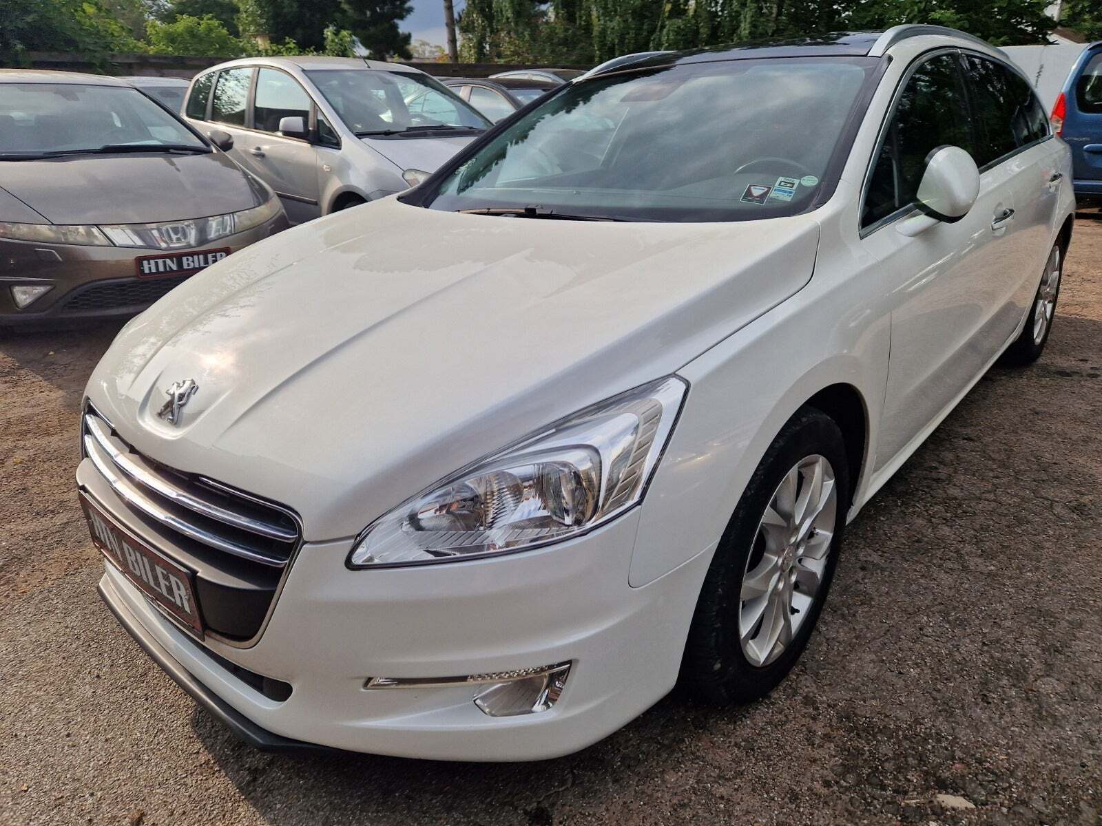 Hvid Peugeot 508 fra 2011