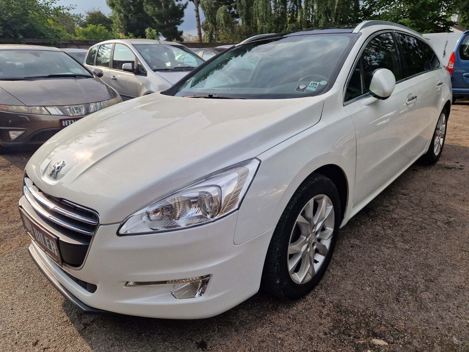 Hvid Peugeot 508 fra 2011