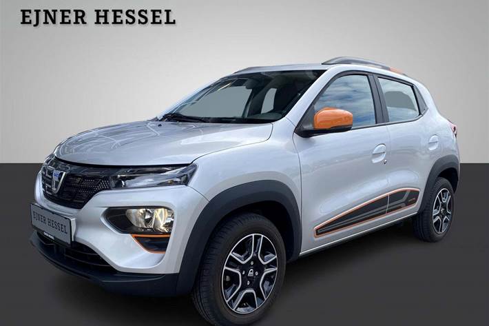 Grå Dacia Spring fra 2021