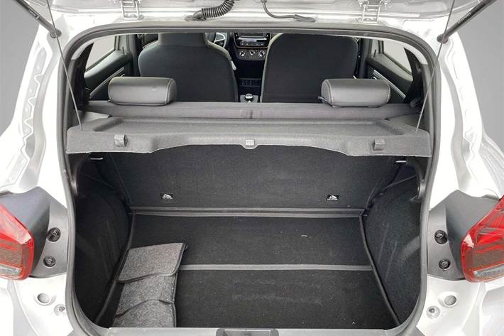 Grå Dacia Spring fra 2021