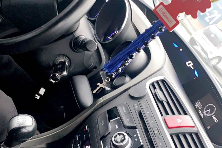 Grå Honda Civic fra 2015