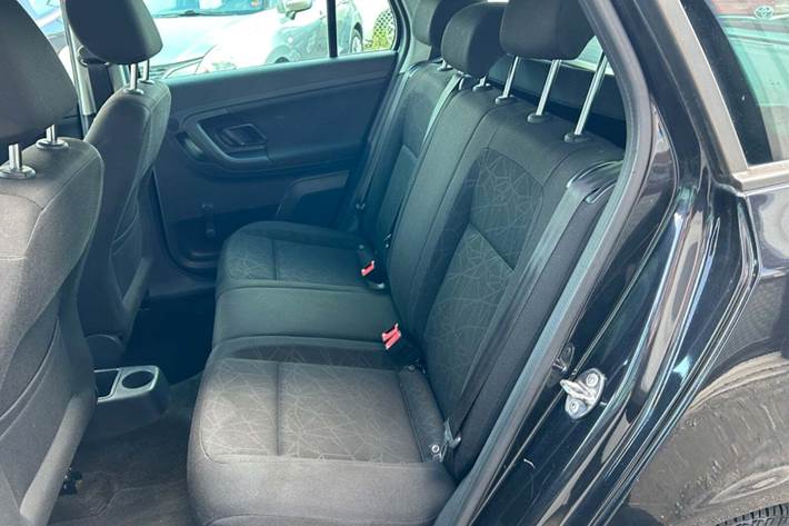 Sort Skoda Fabia fra 2012