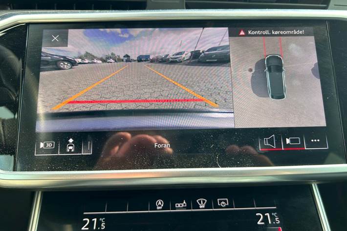 Blå Audi S6 fra 2019