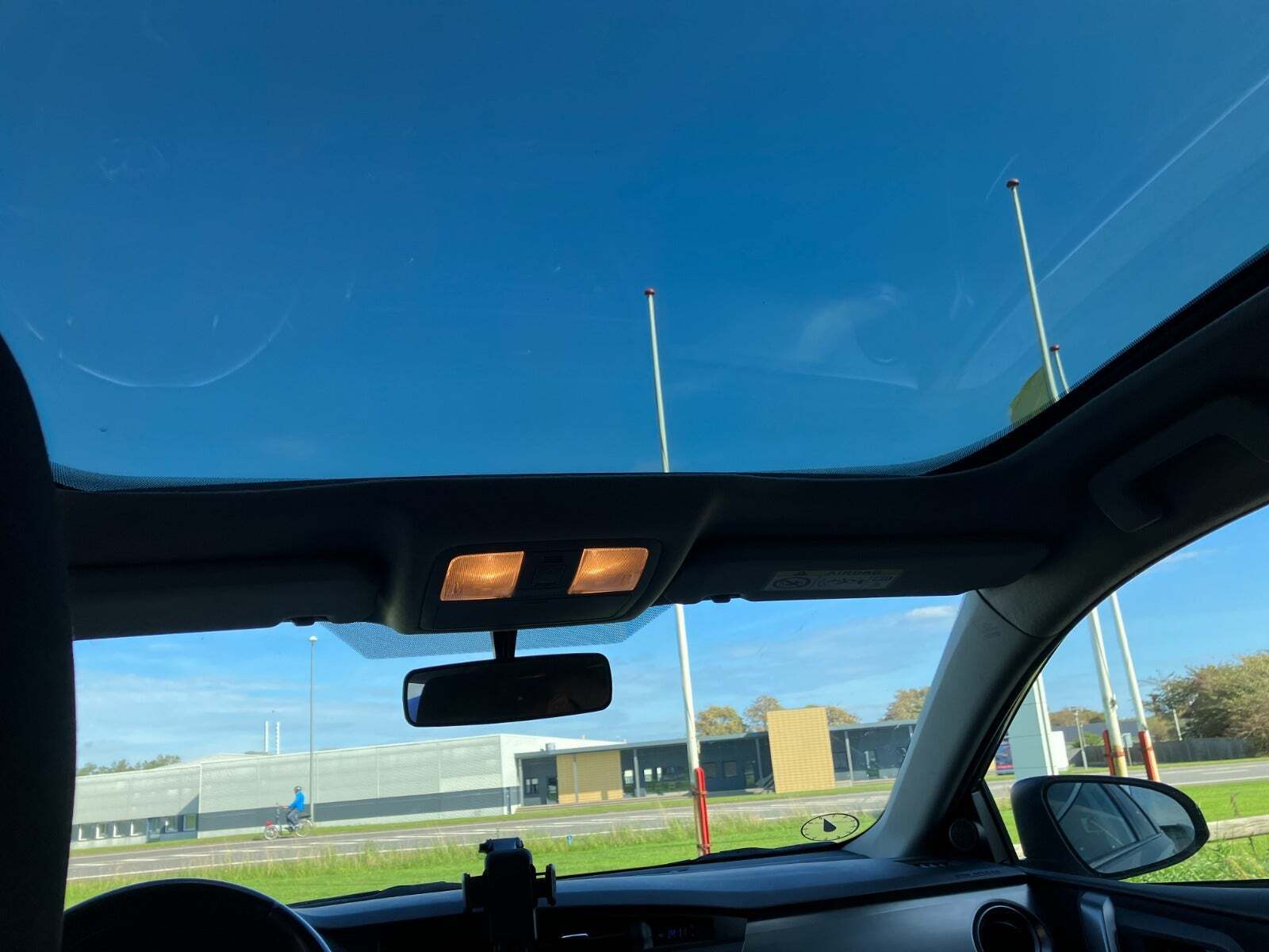 Blå Toyota Auris fra 2013