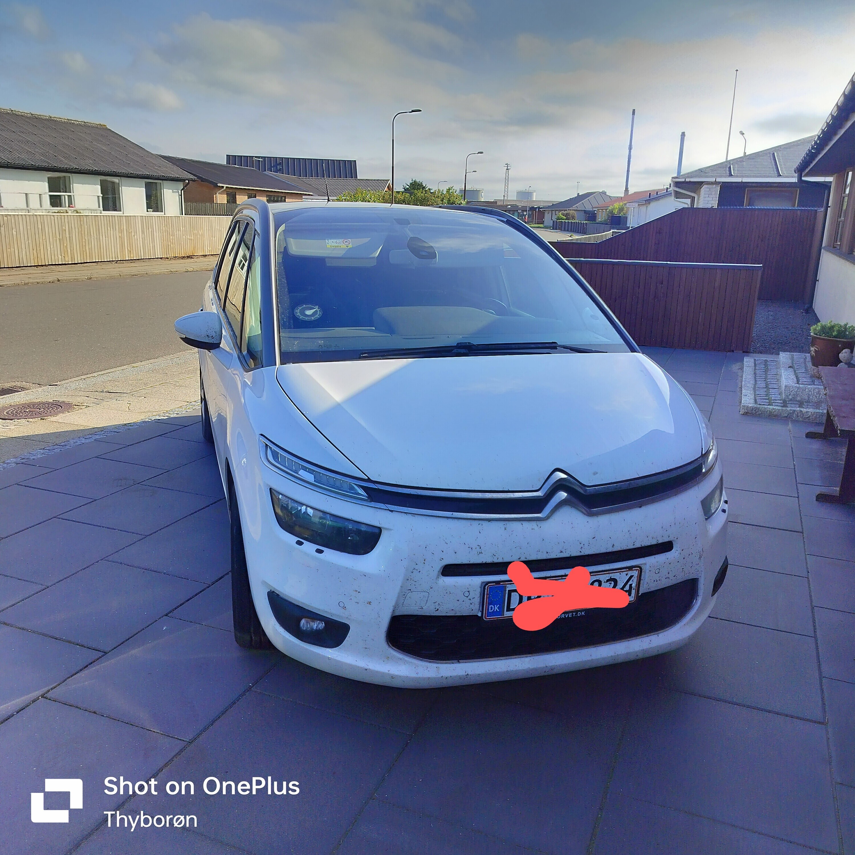 Hvid Citroën Grand C4 Picasso fra 2015