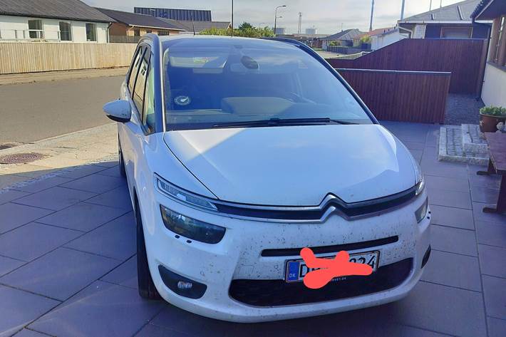 Hvid Citroën Grand C4 Picasso fra 2015