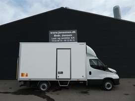 Iveco Daily 2,3 35S16 4100mm D m/Alukasse med lift Hi-Matic 156HK Ladv./Chas. 8g Aut.