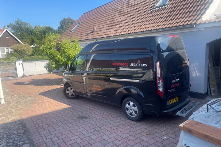 Sort Ford Transit Custom fra 2016