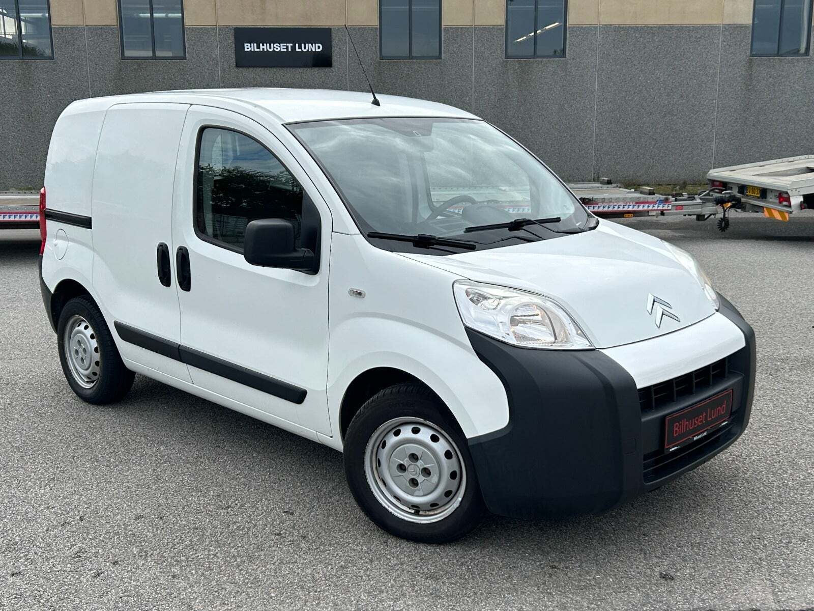 Hvid Citroën Nemo fra 2013