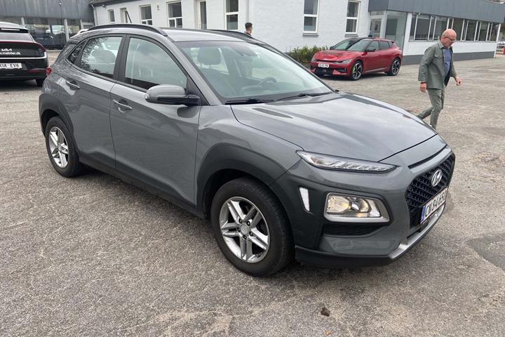 Grå Hyundai Kona fra 2020