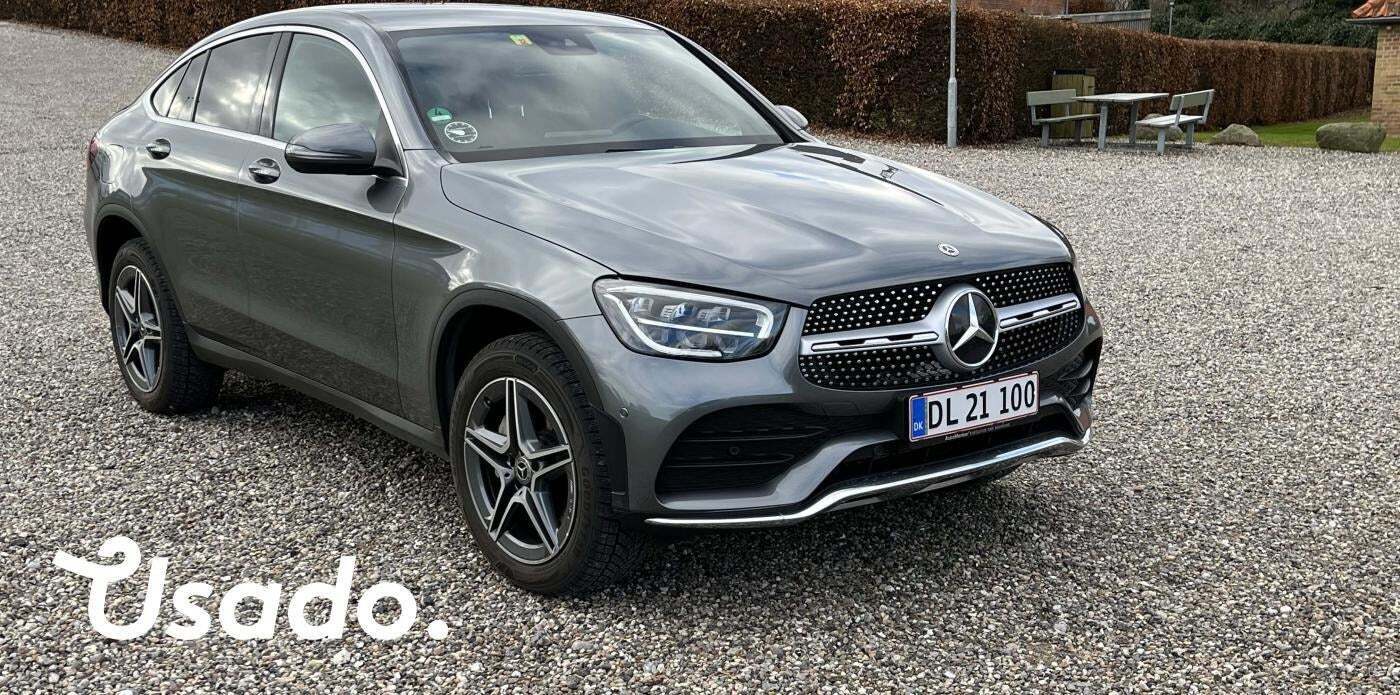 Sort Mercedes GLC300 de fra 2022