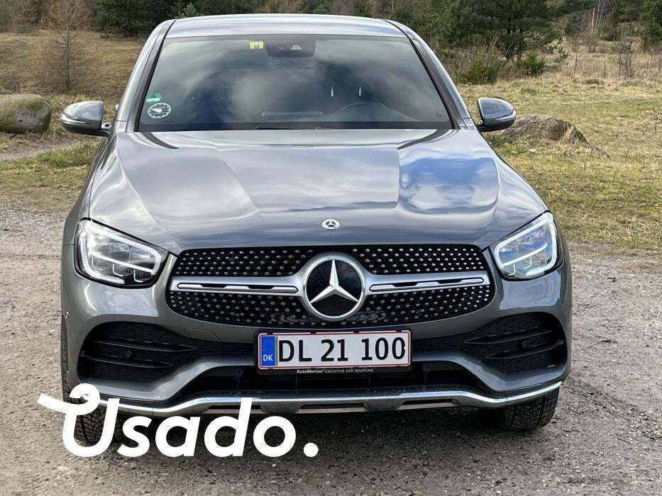 Sort Mercedes GLC300 de fra 2022
