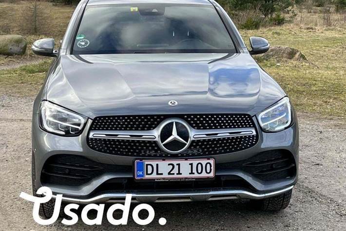 Sort Mercedes GLC300 de fra 2022