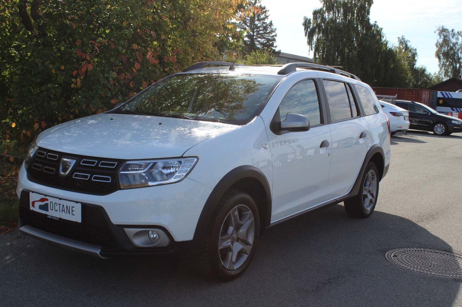 Hvid Dacia Logan Stepway fra 2017