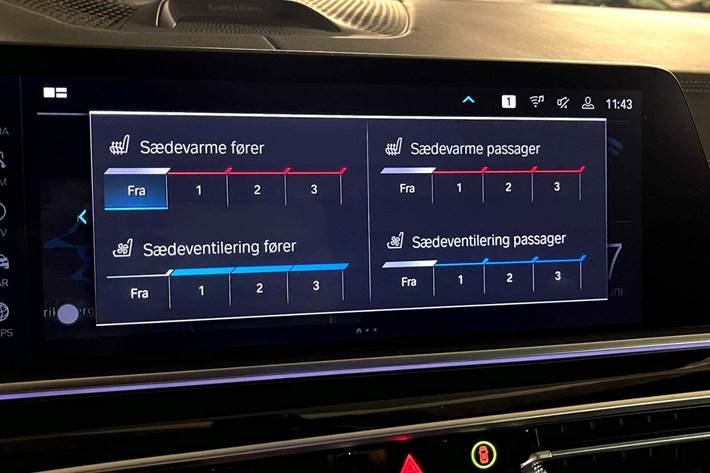 Grå BMW X5 fra 2019