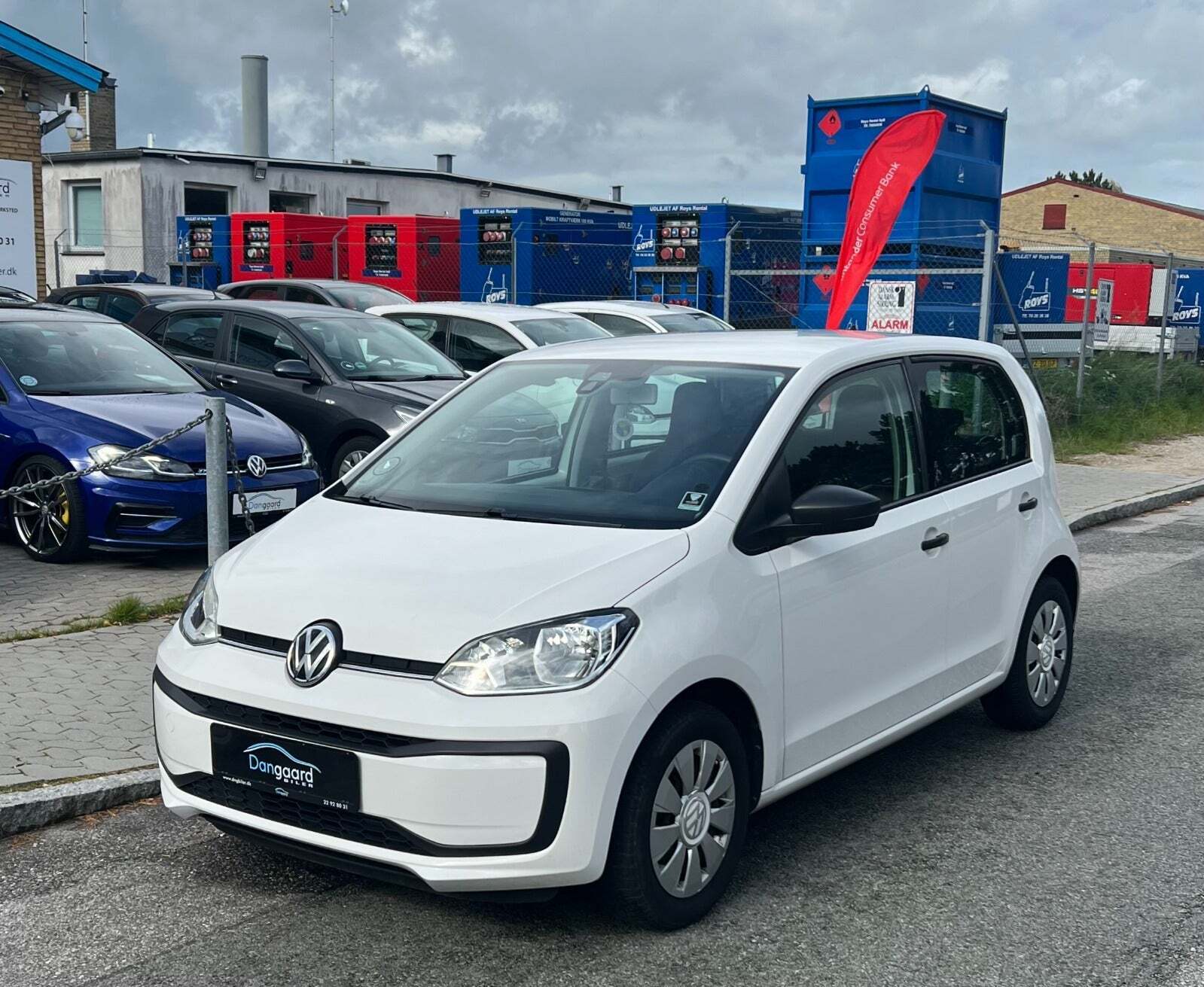 Hvid VW UP! fra 2017