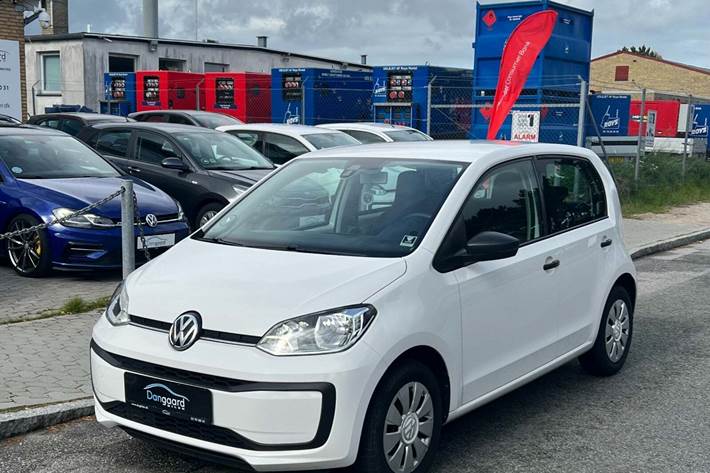 Hvid VW UP! fra 2017